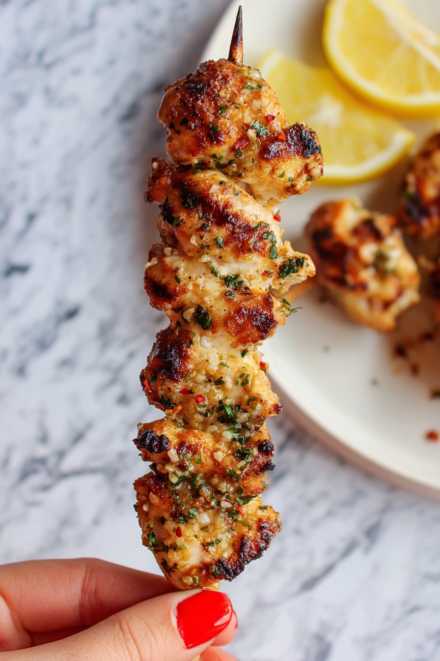 Garlic Parmesan Chicken - Serving Suggestion