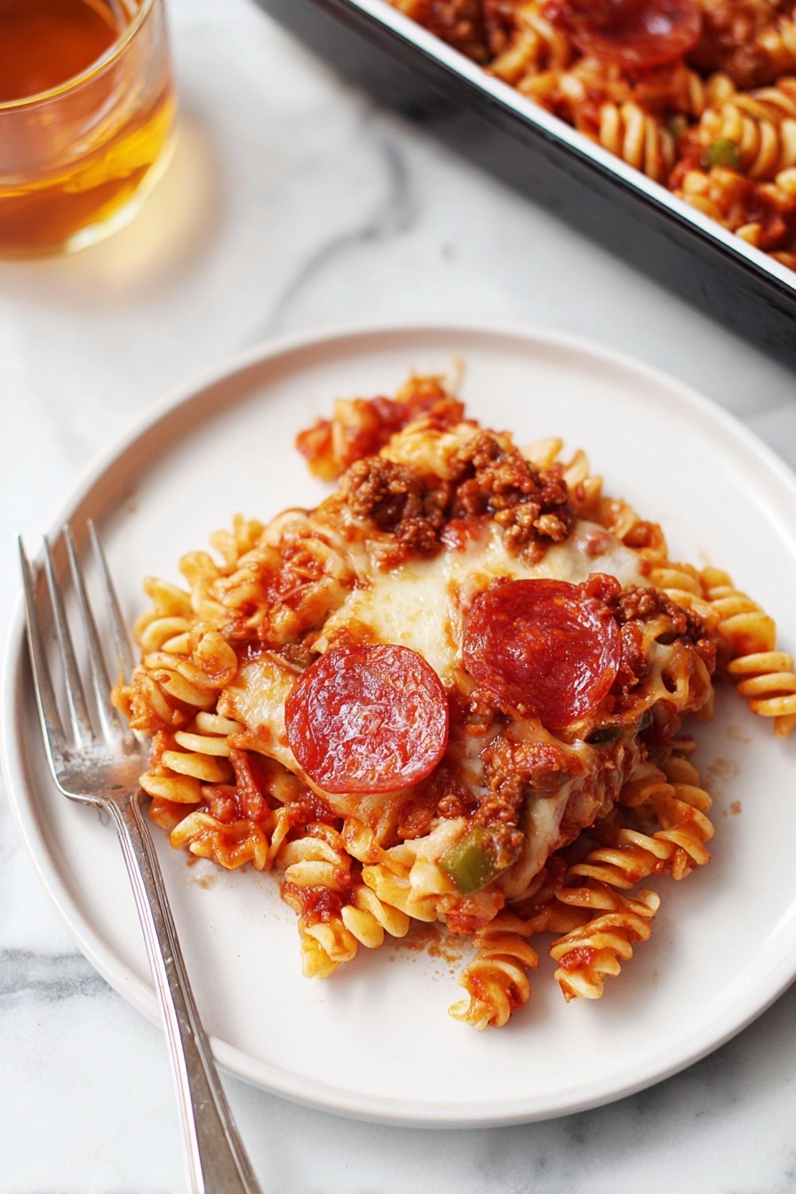 cheesy Italian sausage - Serving Suggestion