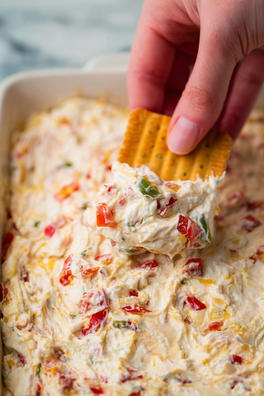 Spicy Texas Dip - Serving Suggestion