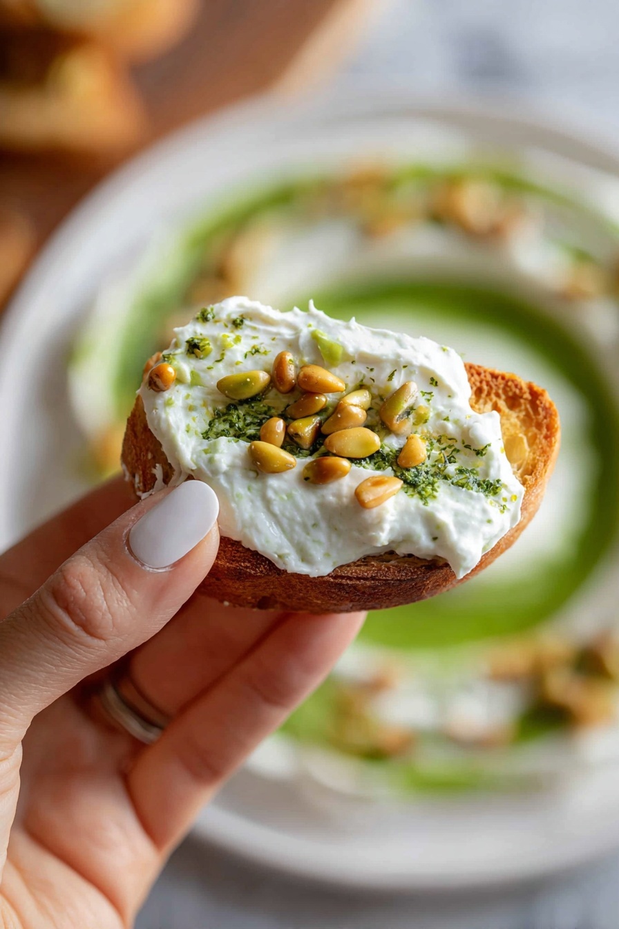 whipped ricotta - Serving Suggestion