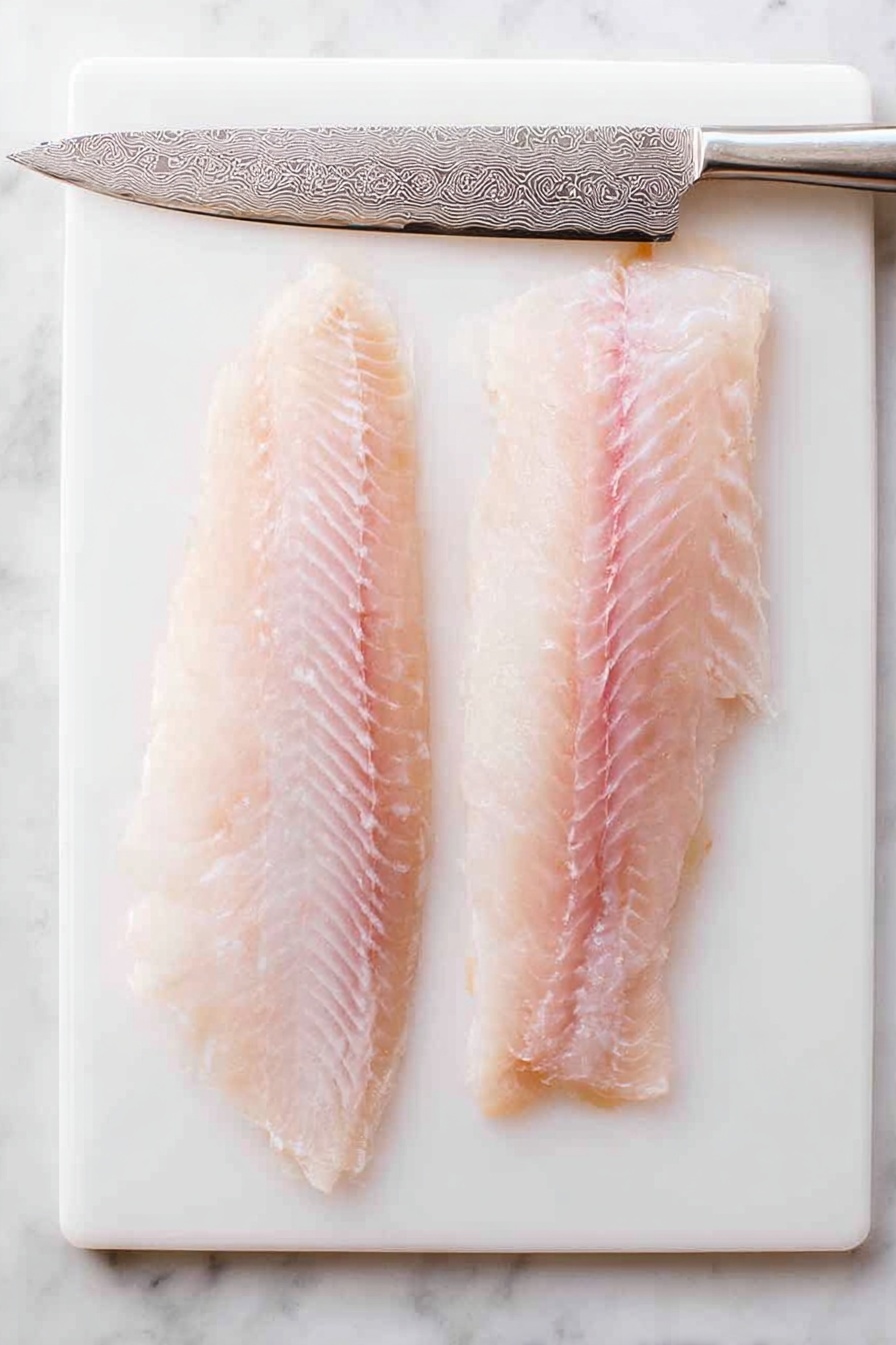 A close-up of a golden brown, crispy fried nugget being dipped into a small white bowl filled with thick, creamy white sauce with visible herbs. The nugget is held by a woman's hand, showing its textured, crunchy surface, and is partially covered with the sauce. Around the bowl, there are more crispy fried nuggets and seasoned golden fries scattered on white parchment paper over a white marbled surface. The background is softly blurred, keeping focus on the nugget and sauce dip. photo taken with an iphone --ar 2:3 --v 7